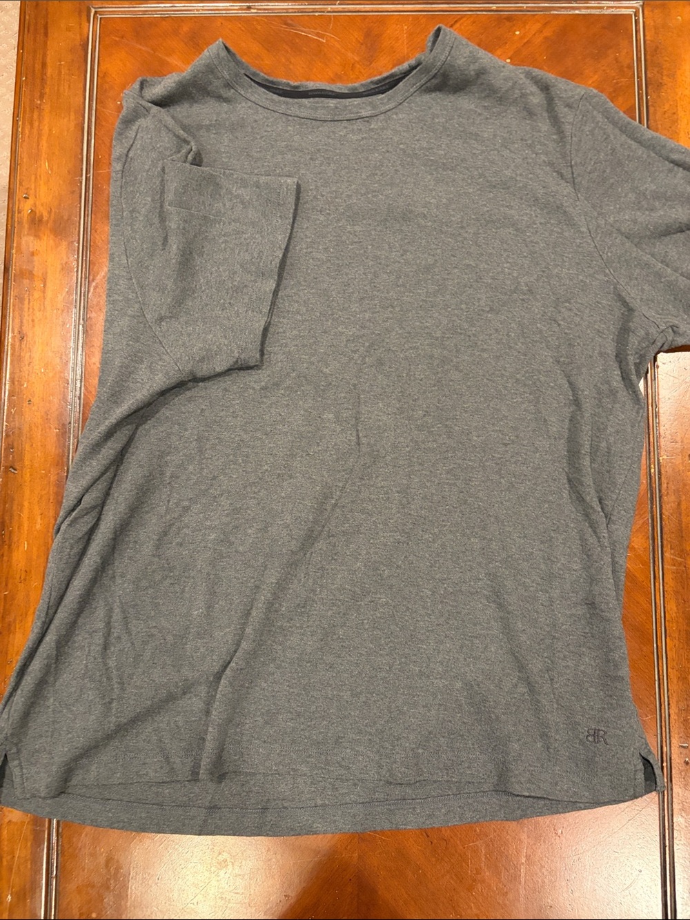 Banana Republic Men's Short Sleeve Crewneck Tee in Charcoal Gray